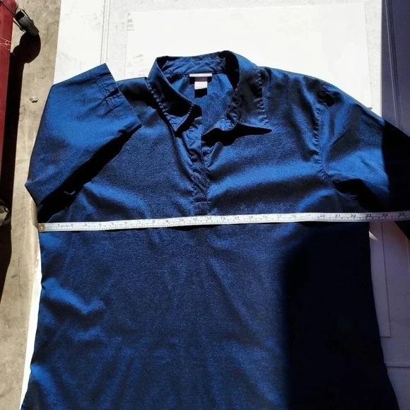 Pierre Cardin Options XLarge Blue Womens Blouse - Picture 13 of 14